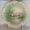 RS Prussia Reflecting water lillies berry bowl
