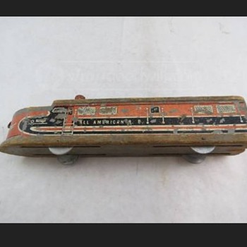 All American Wood Trains Metal Wheels - Model Trains
