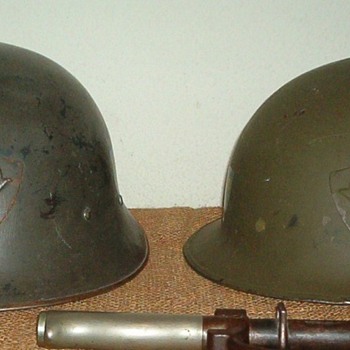 Swedish Model 1921 / 18 "high dome" & M21 / 16 "low dome"