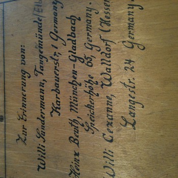 antique chess board - Games