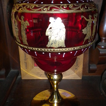 Ruby Red Glass