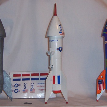 Peter max Rocket-ship Bank - Coin Operated