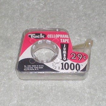 Tuck Cellophane Tape - Advertising