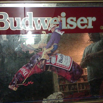 Budweiser Mirror - rare