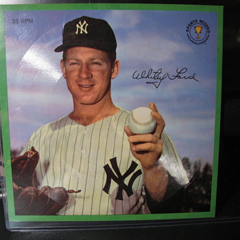 1961 sports Record of the Whitey Ford story - Baseball