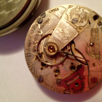 Hartford Railroad pocket watch-old 