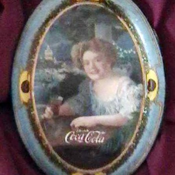 Original 1909 Coca-Cola Change Tray