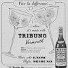 1954 Tribuno Vermouth Advertisement