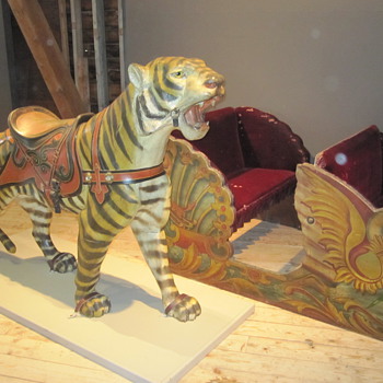 Denzel Carousel Animal Exhibit at the Shelburne Museum