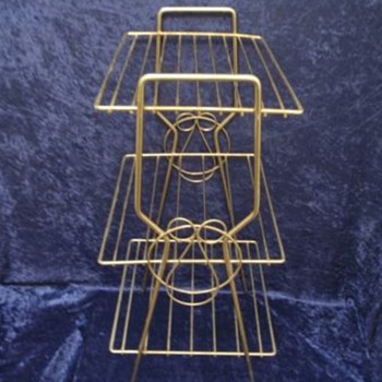 Antique Magazine Rack ?? Name? Make? - Title? 