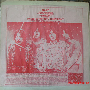 Nazz Twenty/Twenty Hindsight Bootleg on The Amazing Kornyphone Label