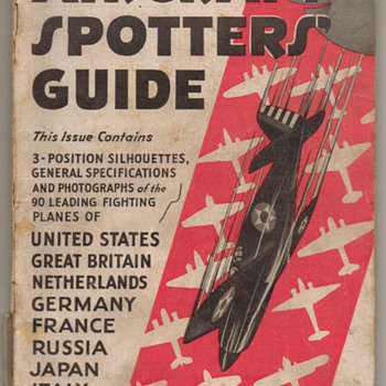 1942 Aeronautics Spotters Guides
