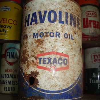 and some more oil cans 