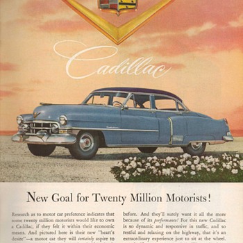 1952 - Cadillac Advertisement