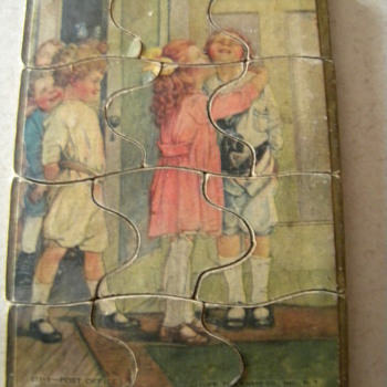 Wooden 2 sided puzzle