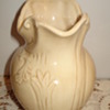 R S EGGSHELL COLOR SMALL VASE