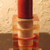 Art Deco Lucite bullet lighter