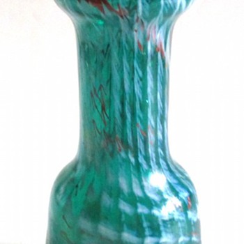 RINDSKOPF HALLMARKED SOLIFLEUR VASE - Art Glass