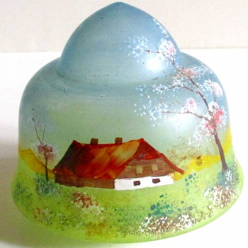CZECH DECO EXPORT: RUCKL PAINTED SHADE - Lamps