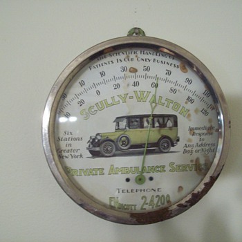 Scully-Walton Private Ambulance Service Thermometer