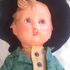 Plastic Hummel doll 