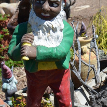 Wonderful Large and Old African American Gnome!!