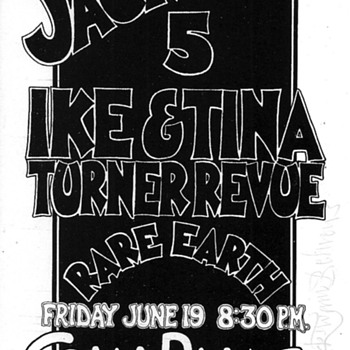 Jackson 5 at the Cow Palace, 1970 - Posters and Prints