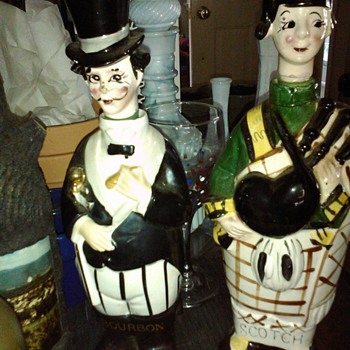 Old Decanters. 
