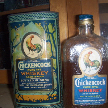 chickencock whisky - Bottles