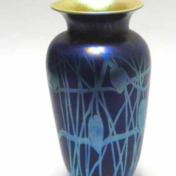 Victor Durand Heart & Vine Vase c.1925