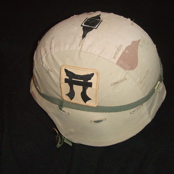 OIF Kevlar Helmet  - Military and Wartime