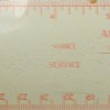 Dry cleaners give-away ruler?