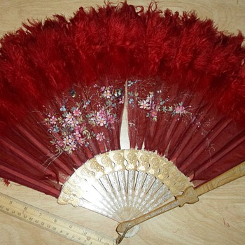 Antique hand fans