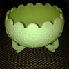FENTON " Green candy dish? 
