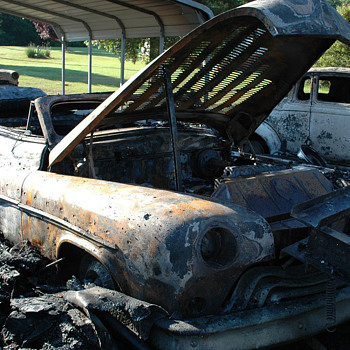 My Garage Fire...... - Classic Cars