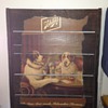 Schlitz Malt Liquor painting of two dogs drinking beer