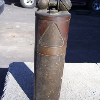 small hand held fire extinguisher - Firefighting