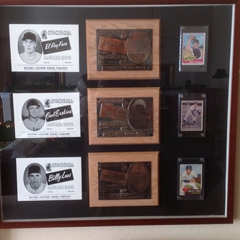 NOKONA baseball Glove Print Plate display