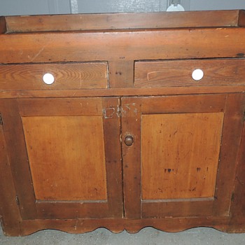 Dry Sink - Mixed Woods Primarily Pine - Furniture