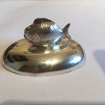 Sampson Mordan Fish - Sterling Silver