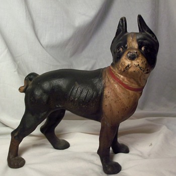 boston terrier doorstop