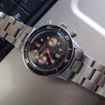 Nicolet Watch Sub 200 Chronograph - 1956. Swiss Made - Wristwatches
