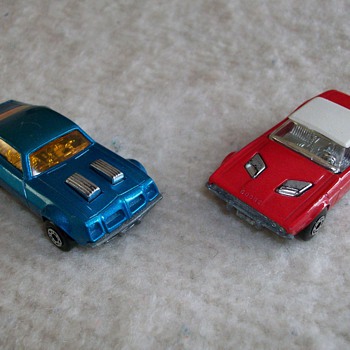 Matchbox Cars Dodge Challenger And Pontiac Firebird 1975