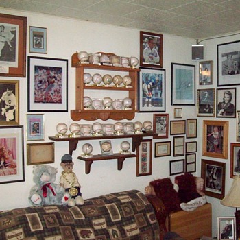 Some of my autographed items......
