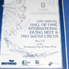 1983 Hand Signed Program by USA Divers Greg Louganis & Bruce Kimball
