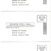 Original Robert F. Kennedy Business Reply Mail Envelopes (5)