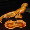 California Pottery Pheasant and Snack dish