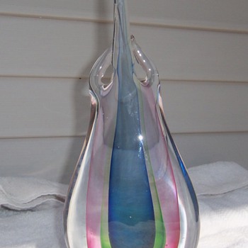 Unusual Murano Art Glass Solid Piece - Art Glass