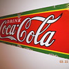 1930's, 12"x31" Porcelain Coca-Cola Sign