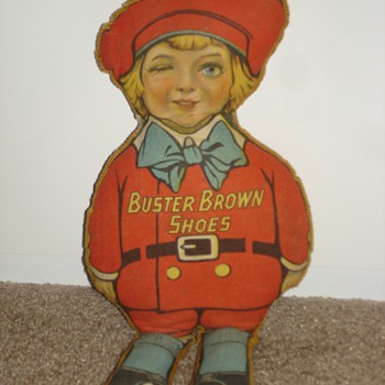 Buster Brown Shoes Advertising rag doll - Advertising